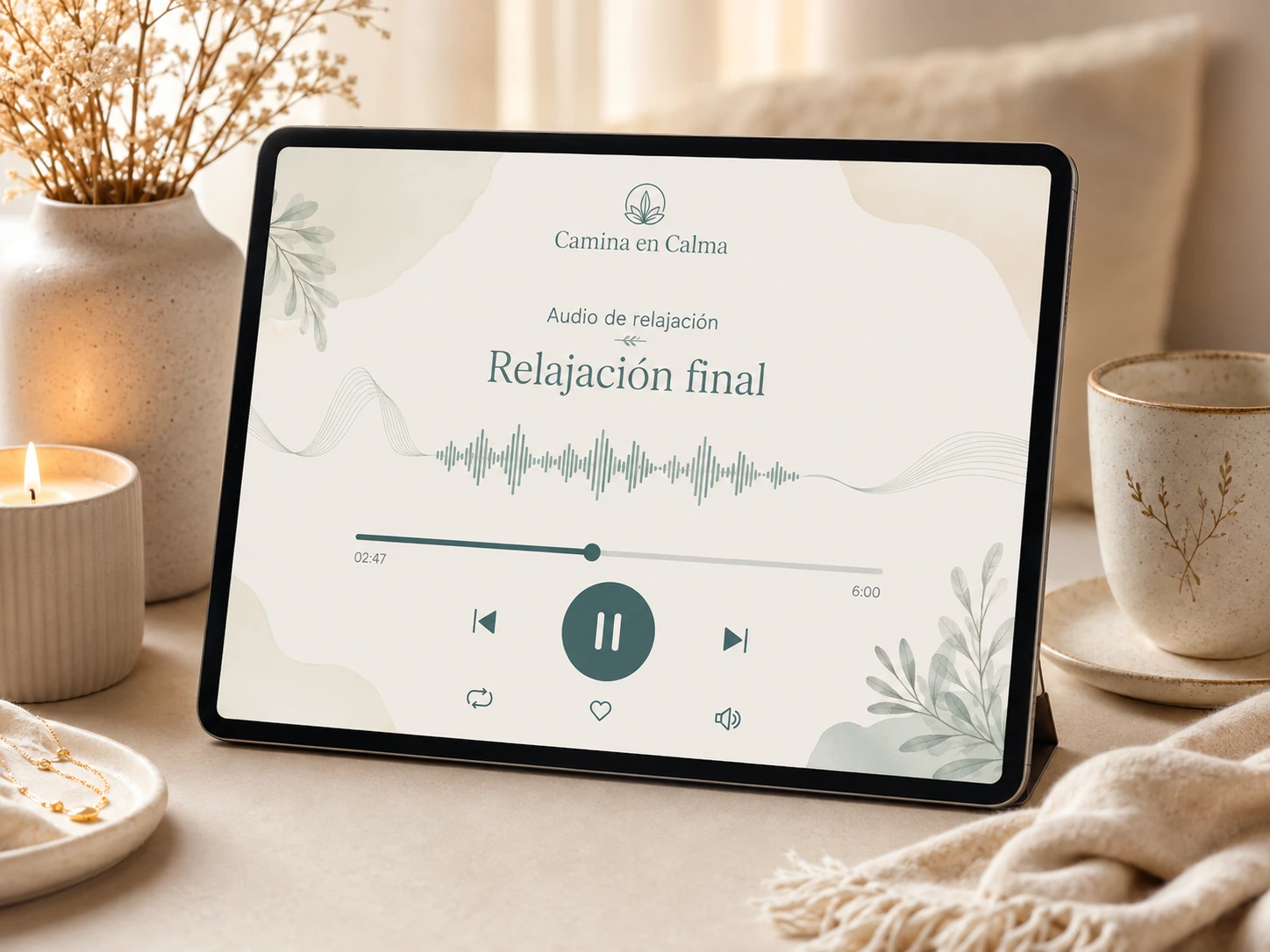 Bonus 2: audio guiado de relajación